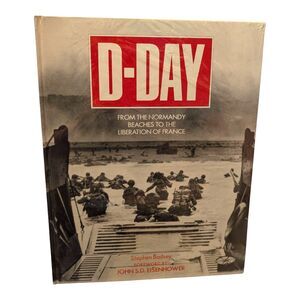 D-Day Foreword From The Normandy Beaches By John Eisenhower Sealed Rare New